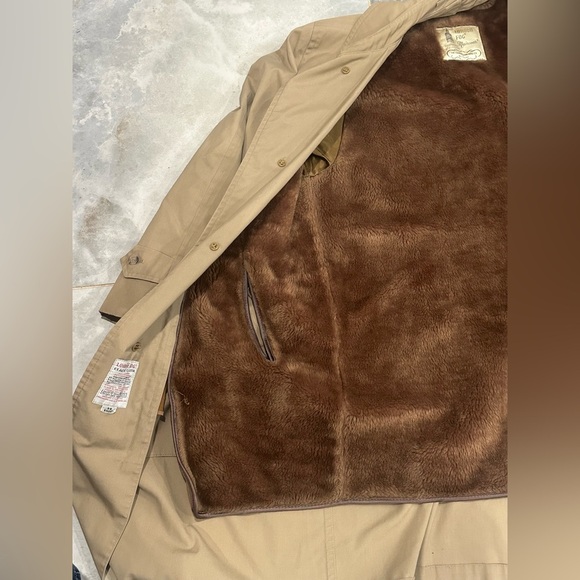 London Fog Brown Fleece Lining - Picture 10 of 14